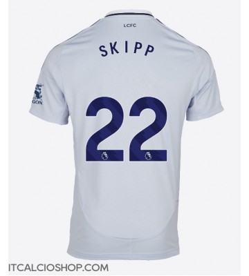 Leicester City Oliver Skipp #22 Terza Maglia 2024-25 Manica Corta